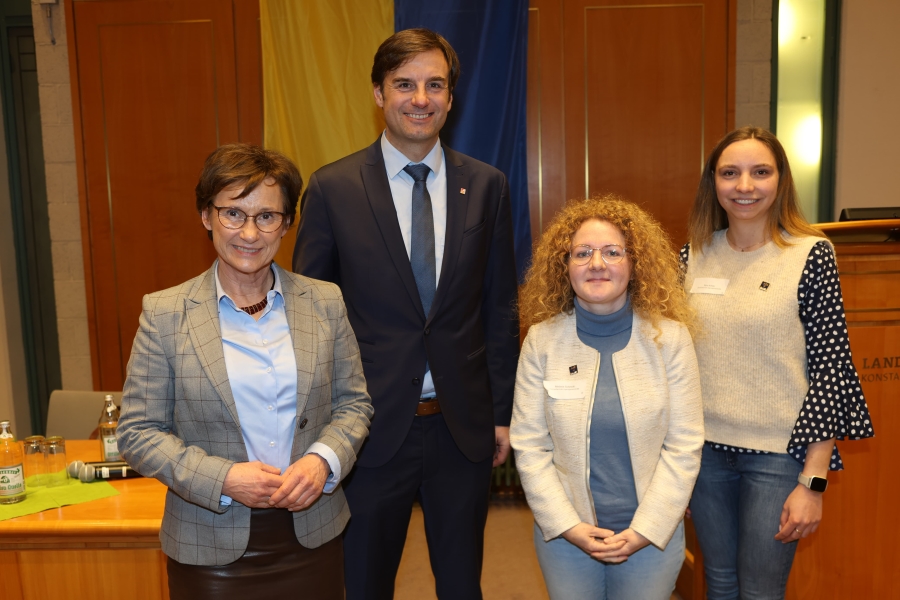 Projektteam aus dem Kooperationsprojekt mit dem Dachverband der Jugendgemeinderäte BaWü und dem MLR